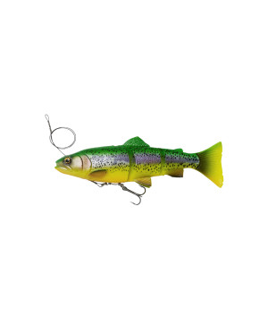 Savage Gear 4D Rattle Shad Trout Sinking 20.5cm 120g - Green Silver