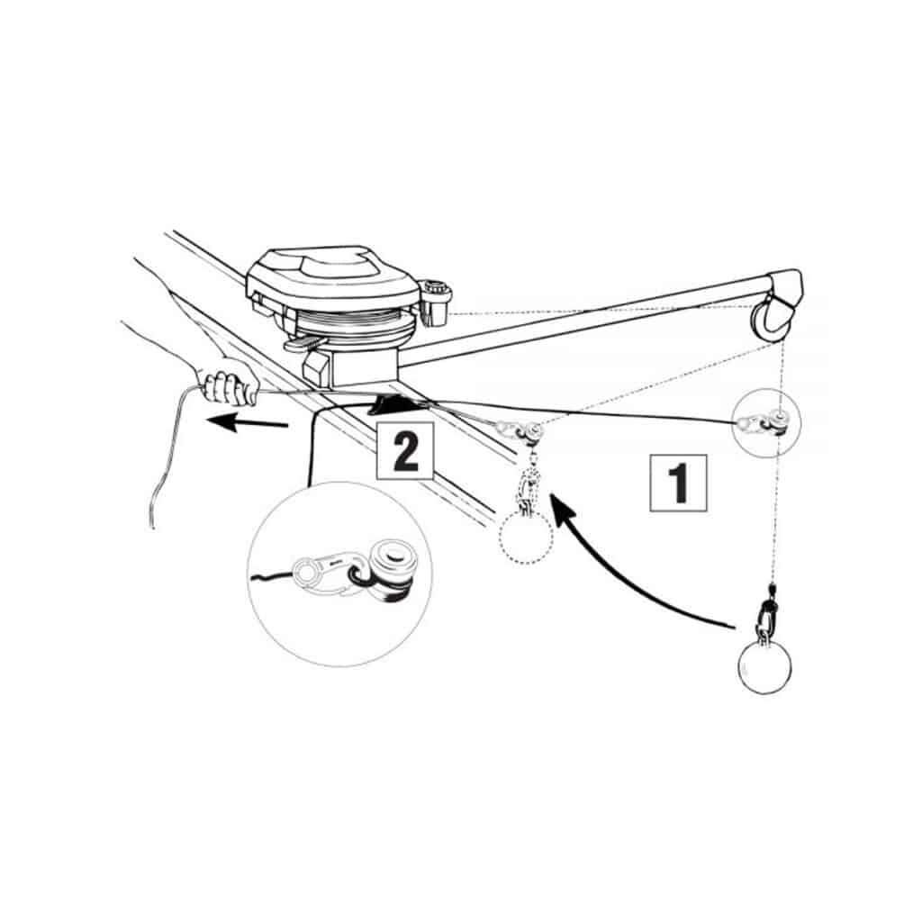 SCOTTY 3025 DOWNRIGGER WEIGHT RETRIEVER-23156