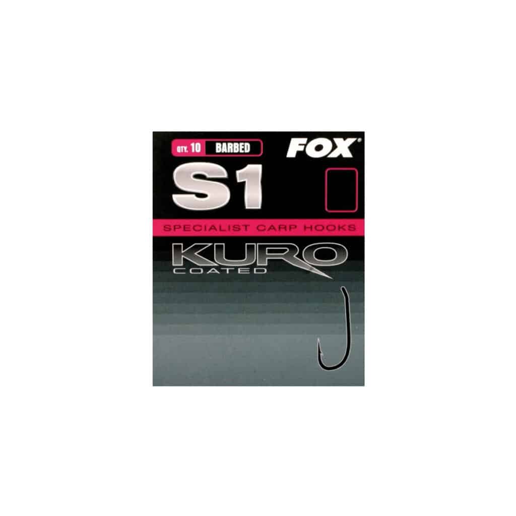 FOX S1 SPECIALIST CARP HOOK KURO COATED-25023