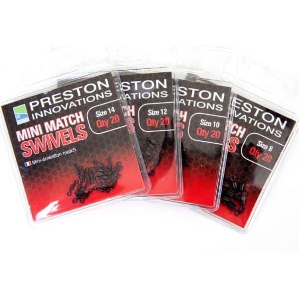 PRESTON MINI MATCH SWIVELS-4951