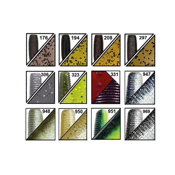 GARY YAMAMOTO SHAD SHAPE WORM 4"-16323 GARY YAMAMOTO SHAD SHAPE WORM 4"-16323