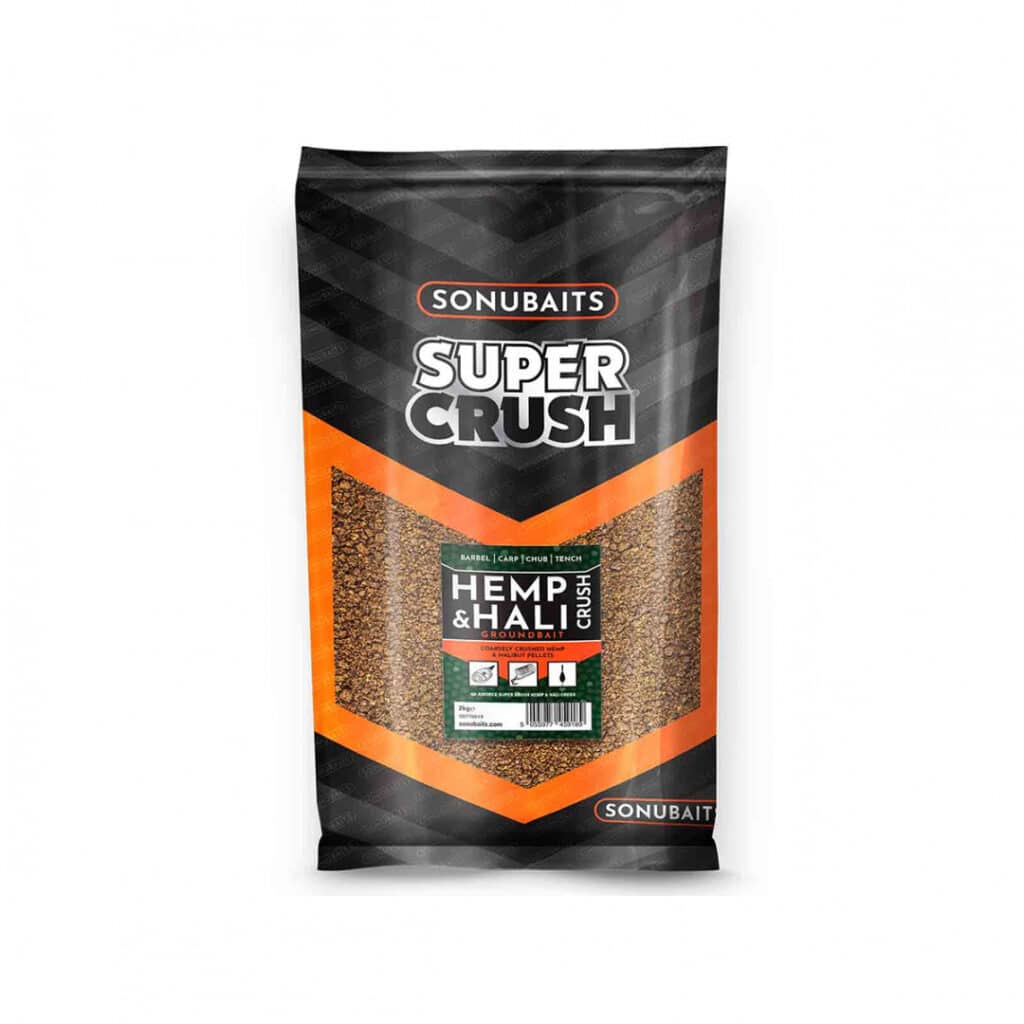 SONUBAITS SUPER CRUSH GROUNDBAIT HEMP & HALI CRUSH-0
