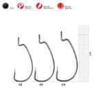 GAMAKATSU WORM OFFSET EWG SUPER LINE