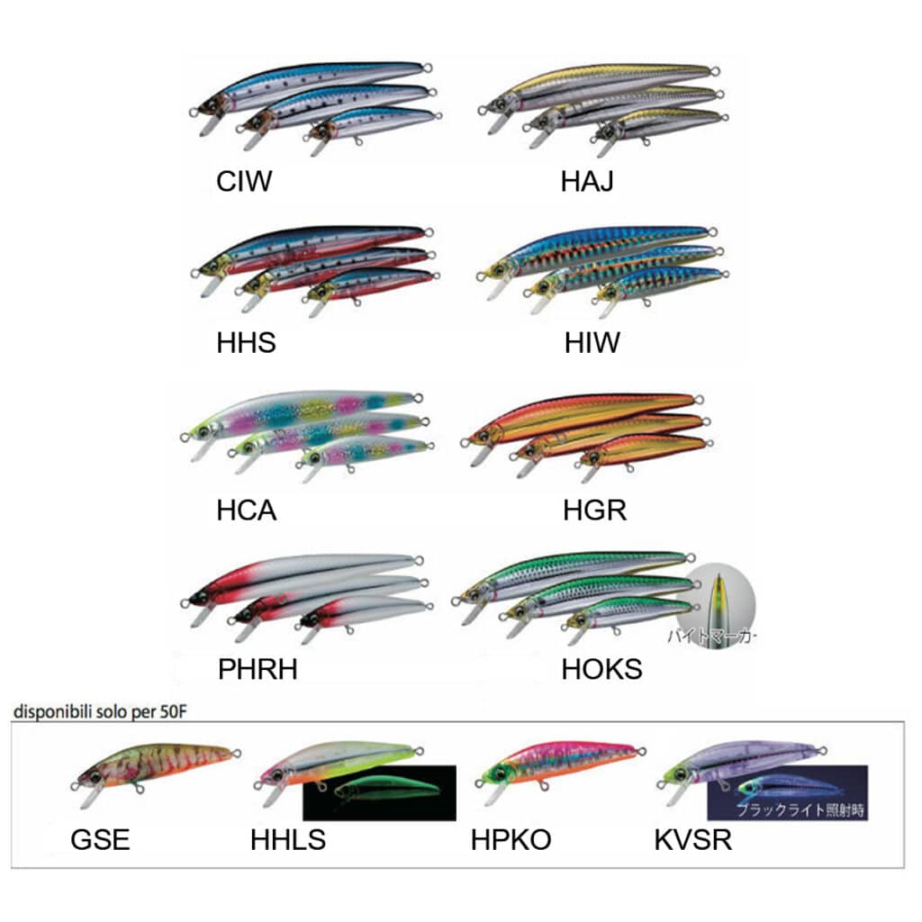 DUEL HARDCORE MINNOW 50F-22723