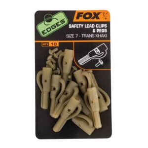 FOX EDGES SAFETY LEAD CLIP & PEGS-0