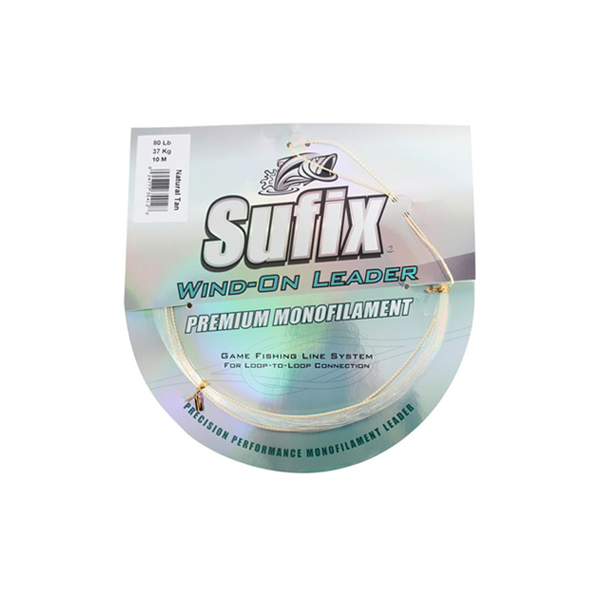 SUFIX WIND-ON LEADER MONOFILAMENT-0