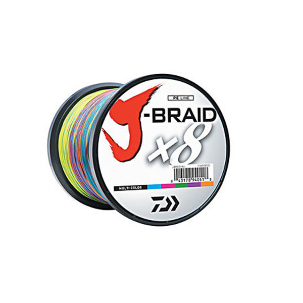 DAIWA J-BRAID X8 1500M MULTICOLOR-0