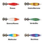 NATURAL SOFT SQUID JIGS