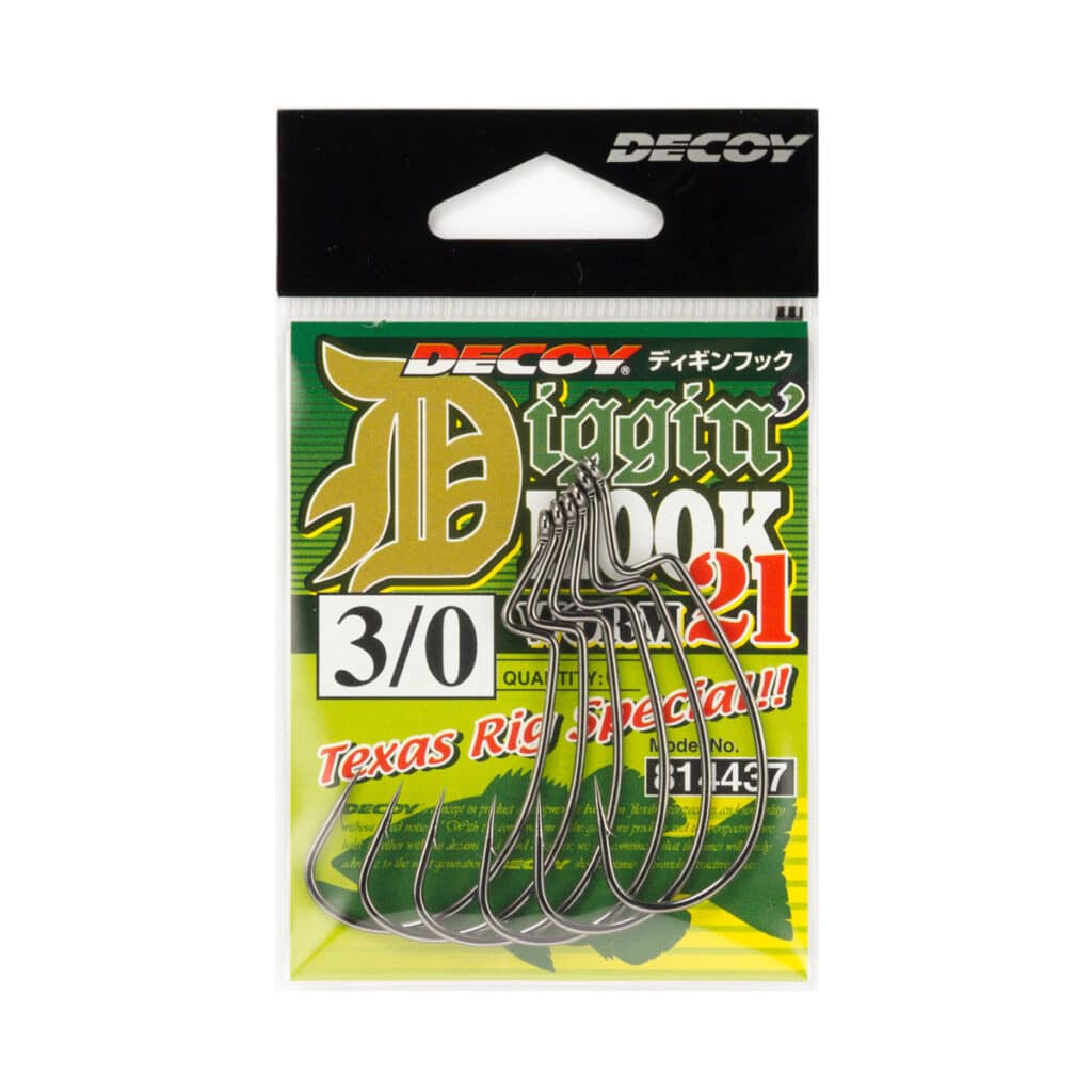 DECOY WORM 21 DIGGIN HOOK