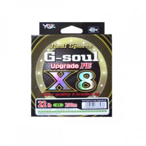 YGK G-SOUL UPGRADE X8 200MT-0