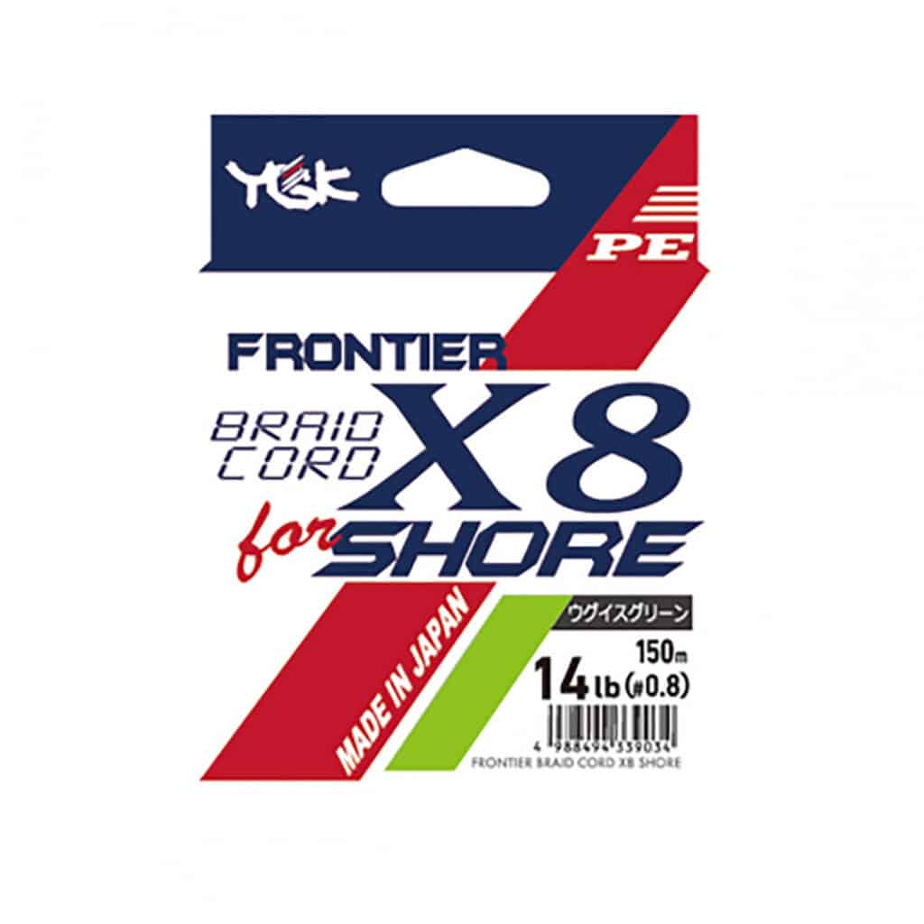 YGK FRONTIER BRAID CORD X8 150M-0