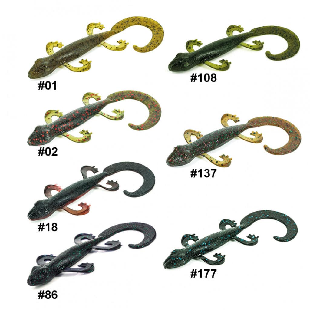 molix lizard 6" colori