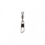 girella con moschettone rolling staffa