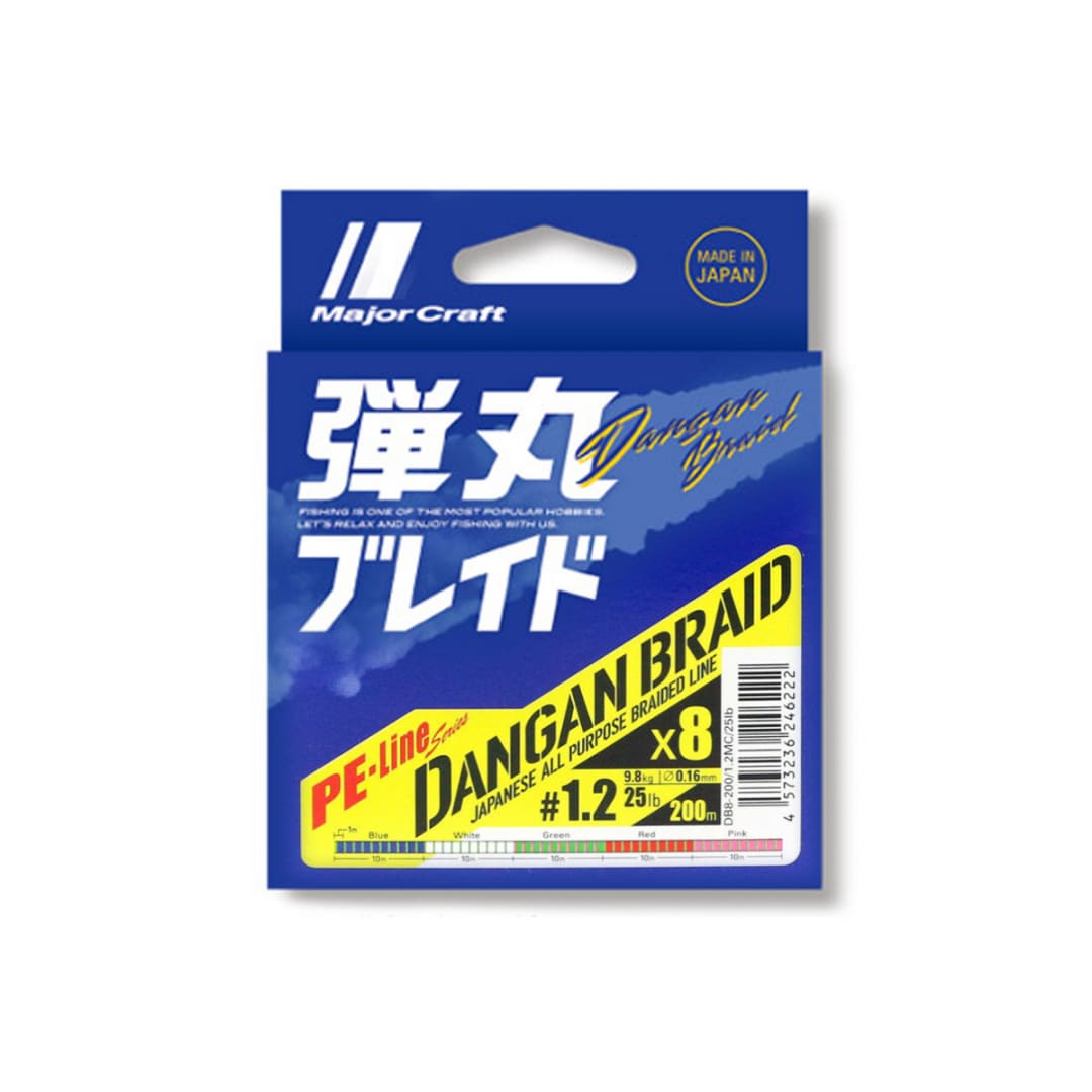 trecciato majorcraft dangan braid pe line trecciato majorcraft dangan braid pe line