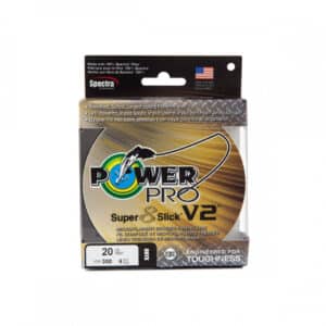 POWER PRO SUPER 8 SLICK V2 275M HI-VIS AQUA-0