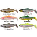 SAVAGE GEAR 4D TROUT RATTLE SHAD 12.5