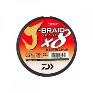 DAIWA J-BRAID GRAND X8 270M DARK GREEN-0
