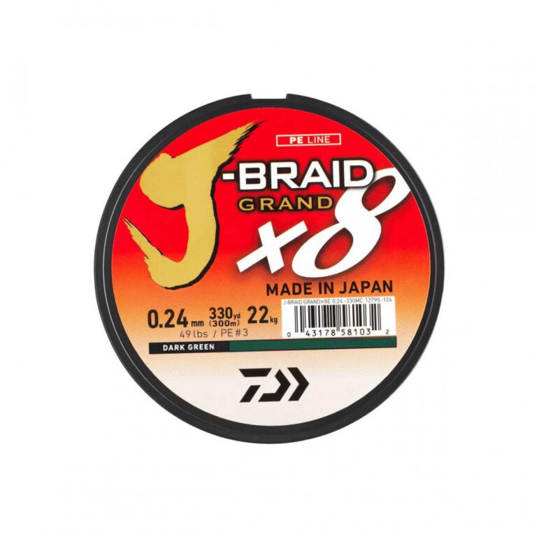 DAIWA J-BRAID GRAND X8 270M DARK GREEN-0