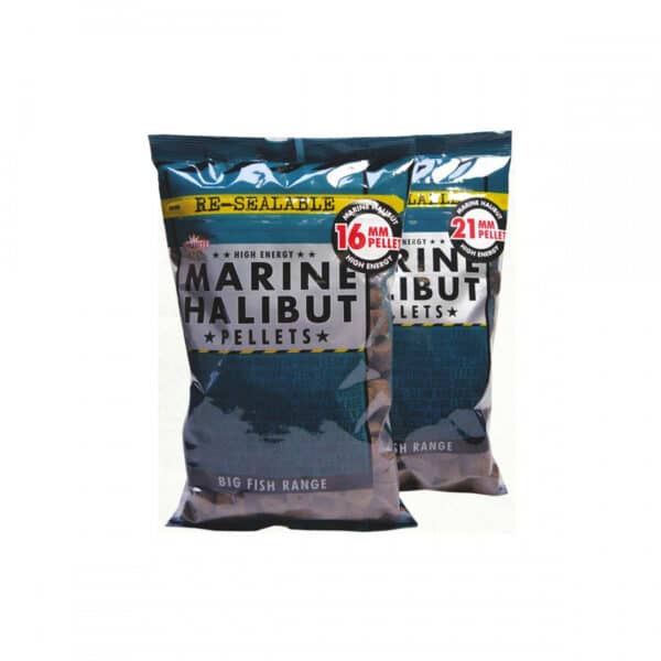 DYNAMITE BAITS MATCH&COMMERCIAL PELLETS PRE-DRILLED MARINE HALIBUT-0