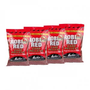 DYNAMITE BAITS PRE-DRILLED ROBIN RED PELLETS-0