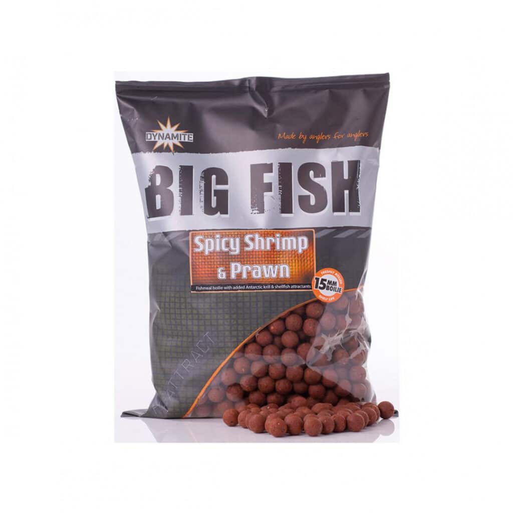 DYNAMITE BAITS SPICY SHRIMP & PRAWN BOILIES-0