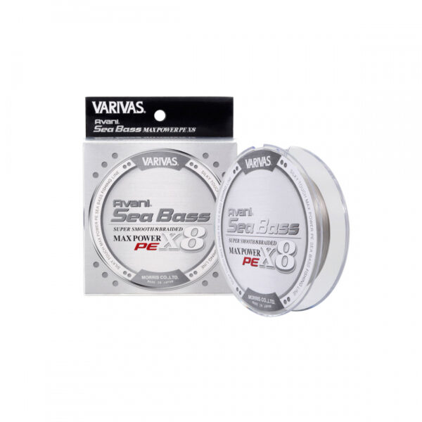 VARIVAS AVANI SEA BASS PE MAX POWER STEALTH GRAY 150M-0