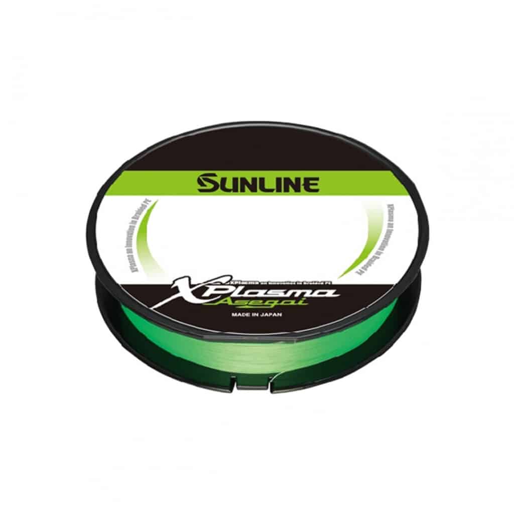 SUNLINE XPLASMA ASEGAI BRAIDED LINE 150M LIGHT GREEN-0