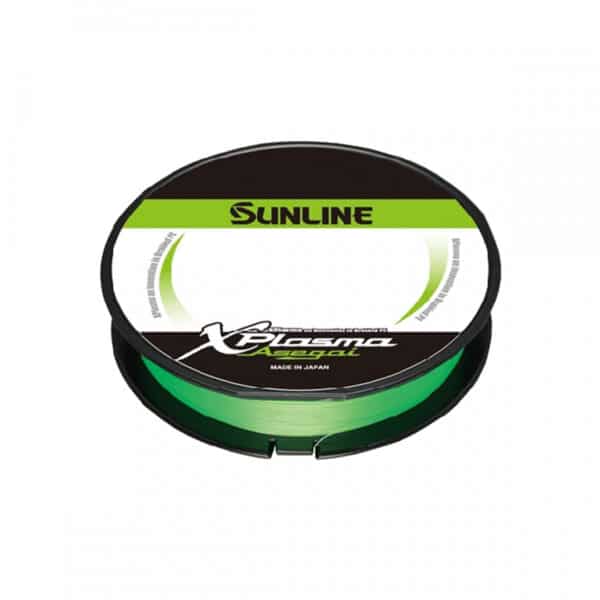 SUNLINE XPLASMA ASEGAI BRAIDED LINE 150M LIGHT GREEN-0