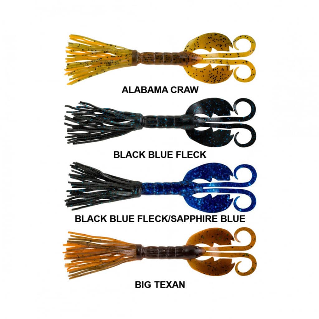 ﻿BERKLEY POWERBAIT BEARDED CRAZY LEG CHIGGER CRAW-18795