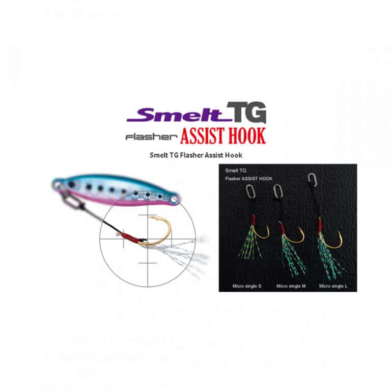 DECOY X ZETZ SMELT TG FLASHER ASSIST HOOK-18978