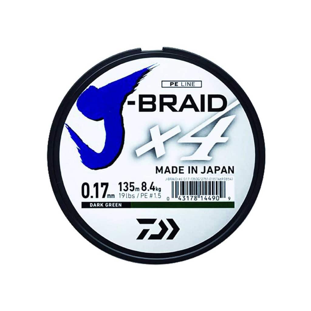 DAIWA J-BRAID X4 270M DARK GREEN-0