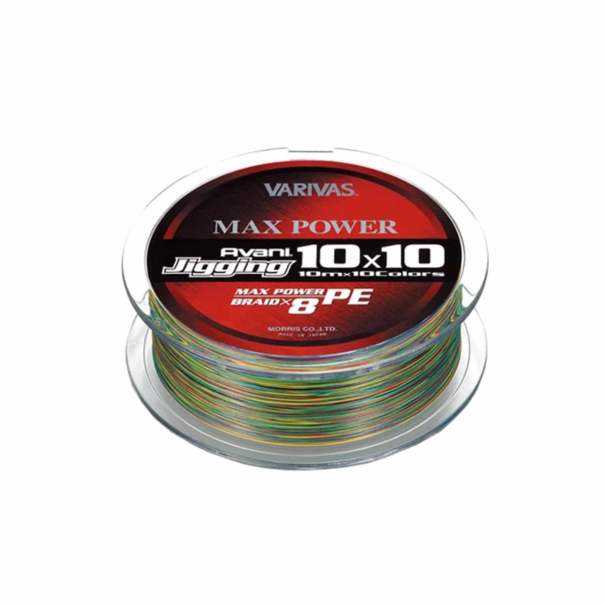 VARIVAS AVANI JIGGING 10x10 MAX POWER 300M-0 VARIVAS AVANI JIGGING 10x10 MAX POWER 300M-0