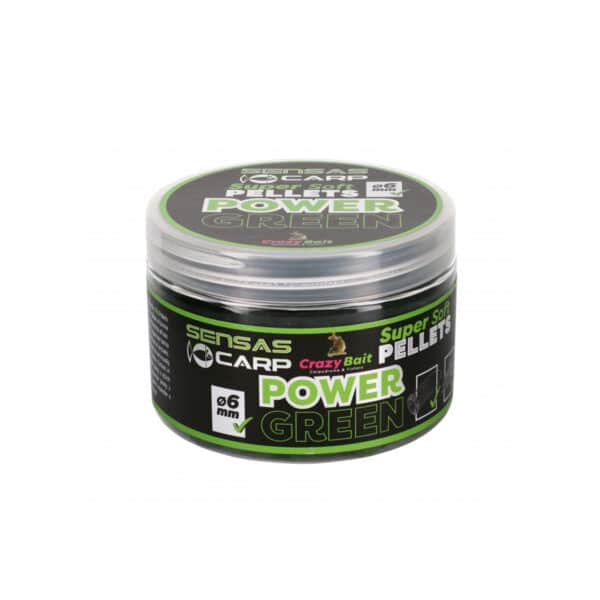 SENSAS CARP CRAZY BAIT SUPER SOFT PELLETS 6MM-0