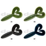 DEPS DEATHADDER GRUB TWIN TAIL 4.5"