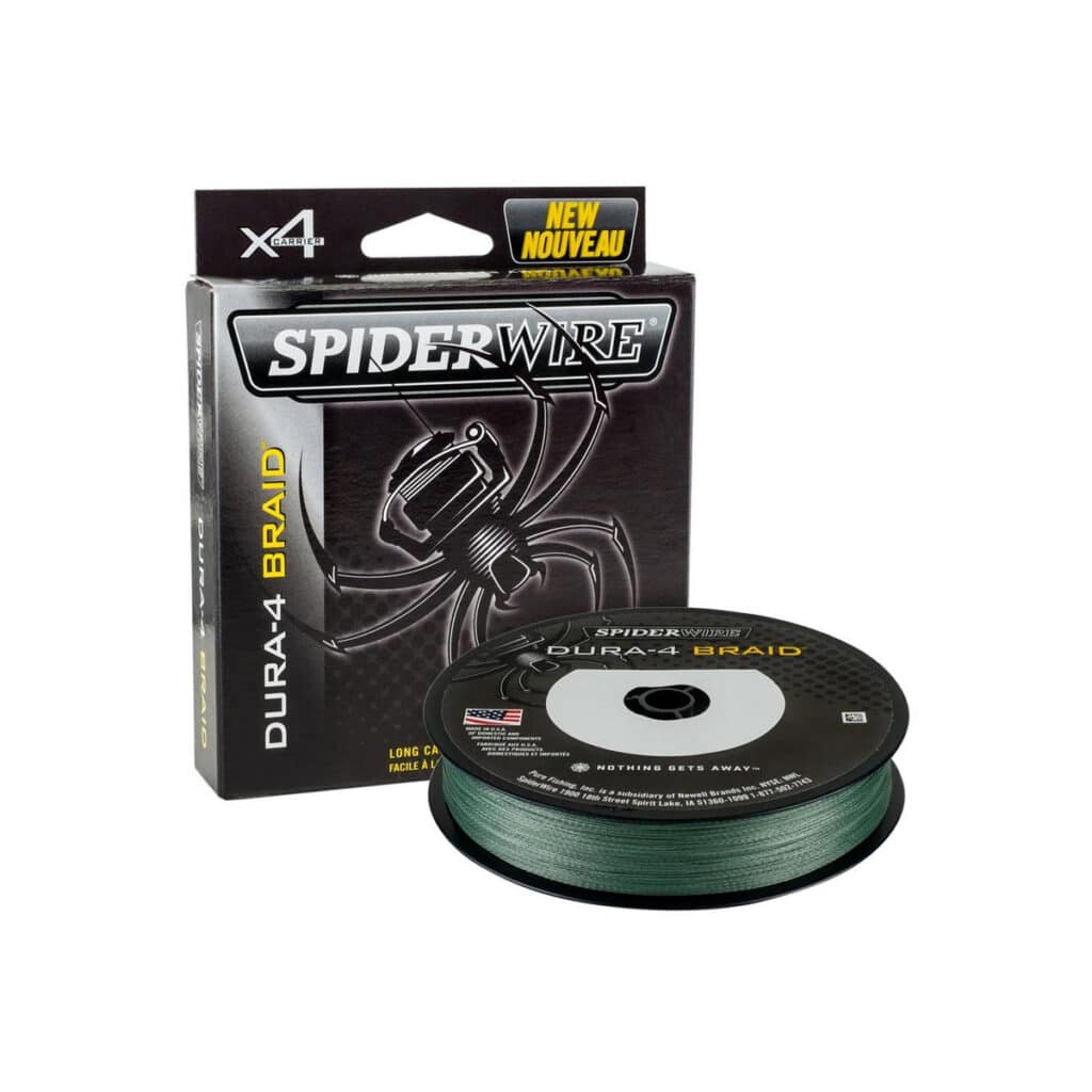 SPIDERWIRE DURA-4 BRAID 150M MOSS GREEN-0