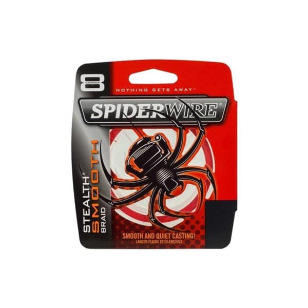 SPIDERWIRE STEALTH SMOOTH 8 BRAID 300M CORE RED-0