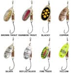 EFFZETT STANDARD SPINNER SINGLE HOOK #3 6G-21506