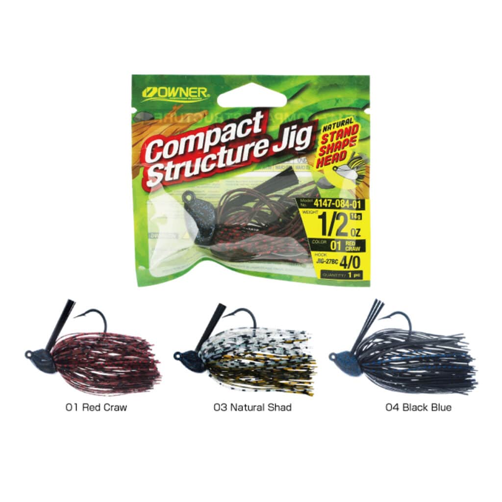 OWNER 4147 COMPACT STRUCTURE JIG 3/8OZ