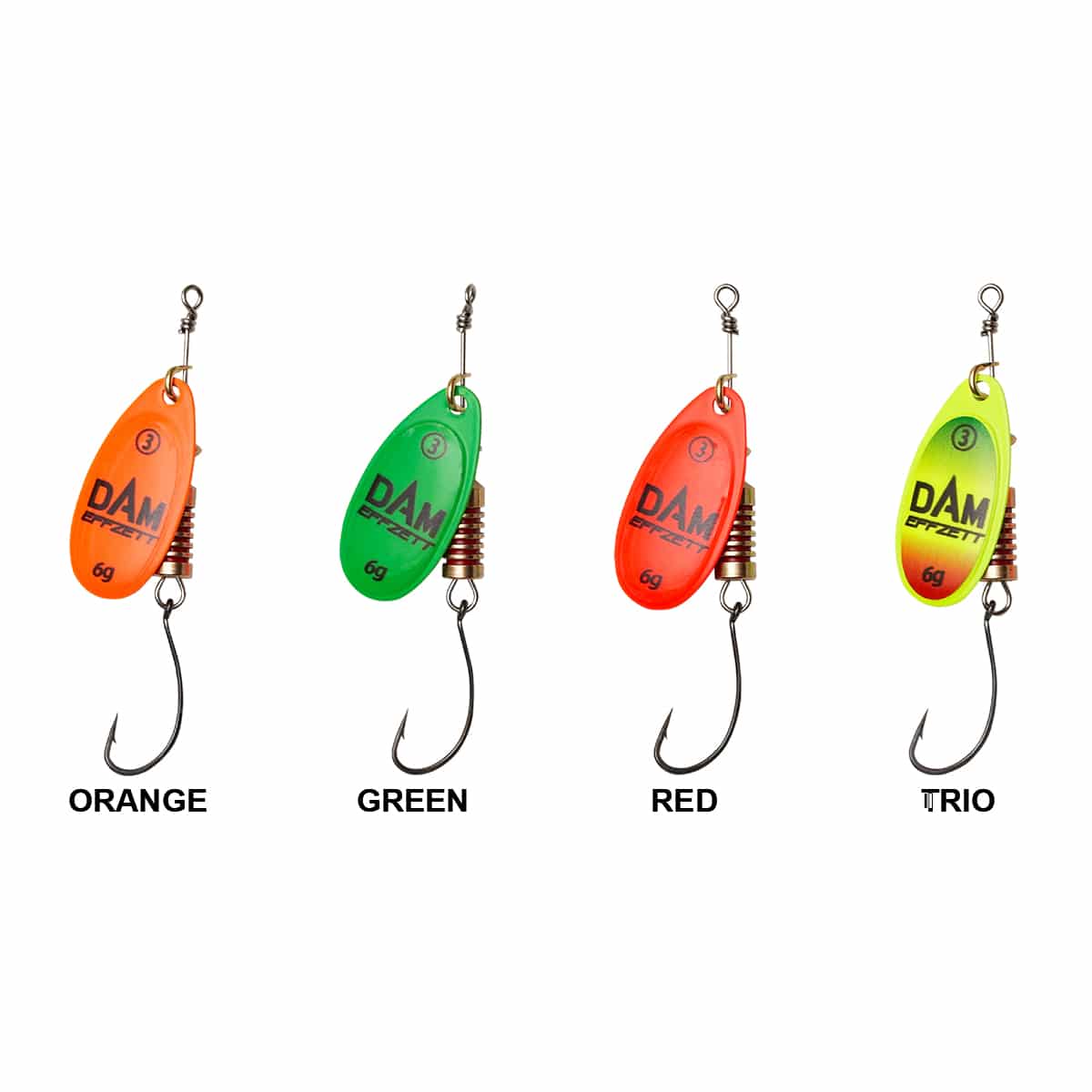 EFFZETT STANDARD SPINNER SINGLE HOOK #1 3G-21508 EFFZETT STANDARD SPINNER SINGLE HOOK #1 3G-21508