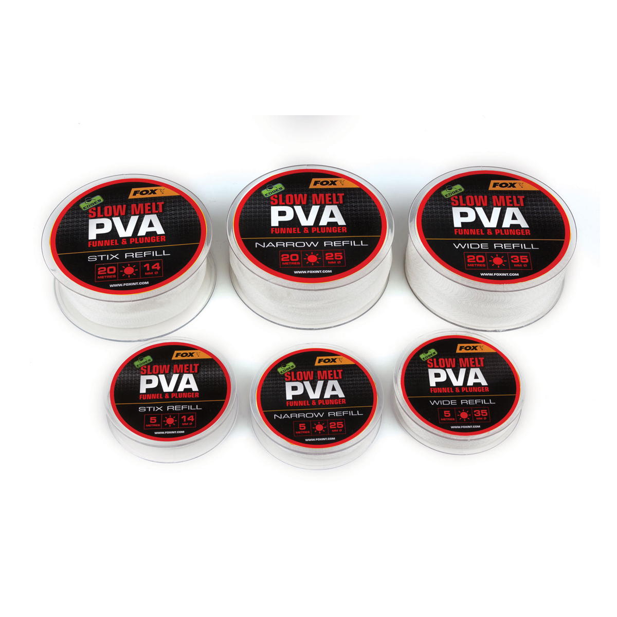 FOX EDGES PVA MESH SYSTEM REFILLS-22241 FOX EDGES PVA MESH SYSTEM REFILLS-22241