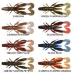 JACKALL BROS CHUNK CRAW 3.5"-22504