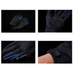 JACKALL BROS VERSATILE GLOVES FIVE FINGERS BLACK-23490
