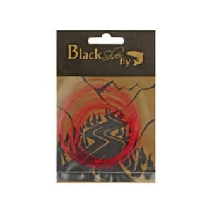 BLACK SILVER FLY TENKARA LEVEL FINALE A NODI CON ANELLINO RED PINK FLUORINE