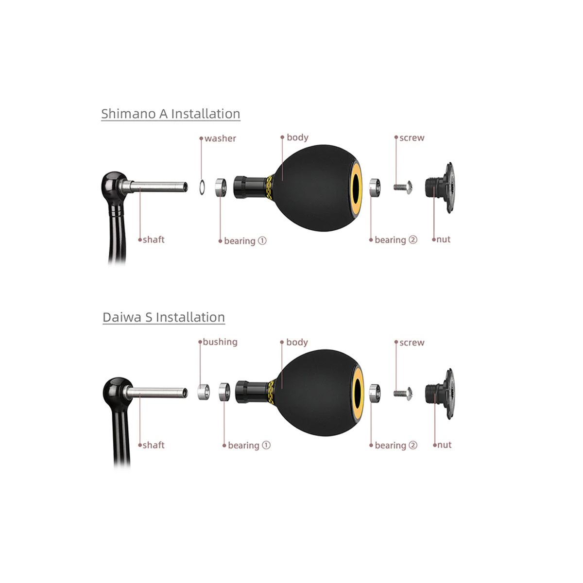 GOMEXUS EVA REEL POWER KNOB EA38-23693 GOMEXUS EVA REEL POWER KNOB EA38-23693