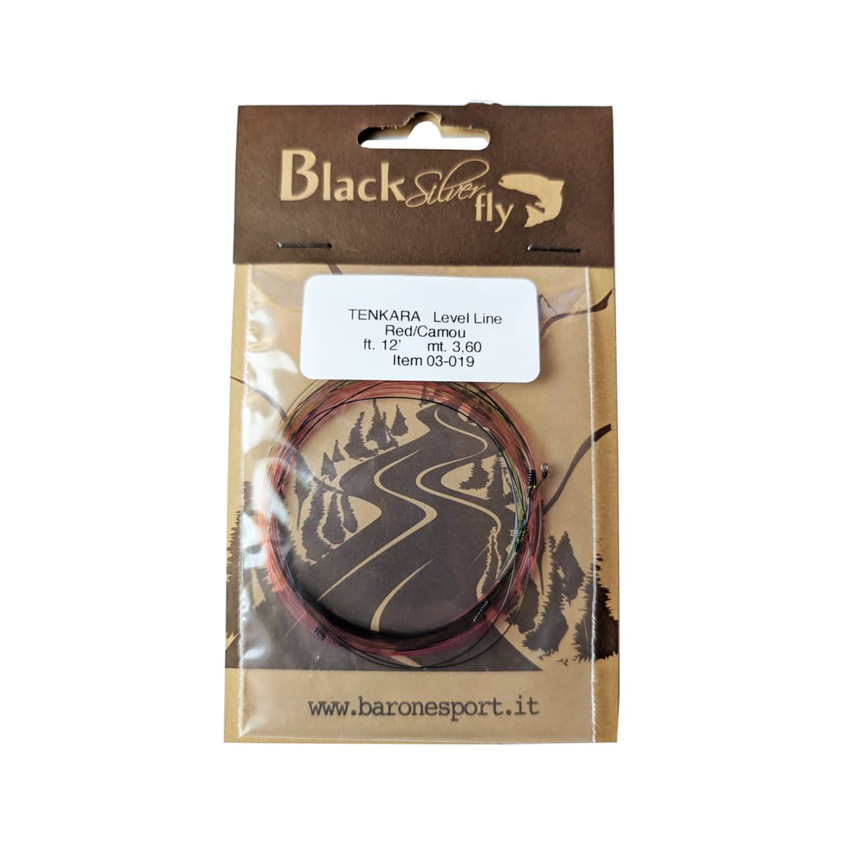 BLACK SILVER FLY TENKARA LEVEL LINE RED PINK/CAMO BLACK SILVER FLY TENKARA LEVEL LINE RED PINK/CAMO