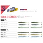 FIIISH CRAZY PADDLE TAIL N°2 120 DOUBLE COMBO-26711