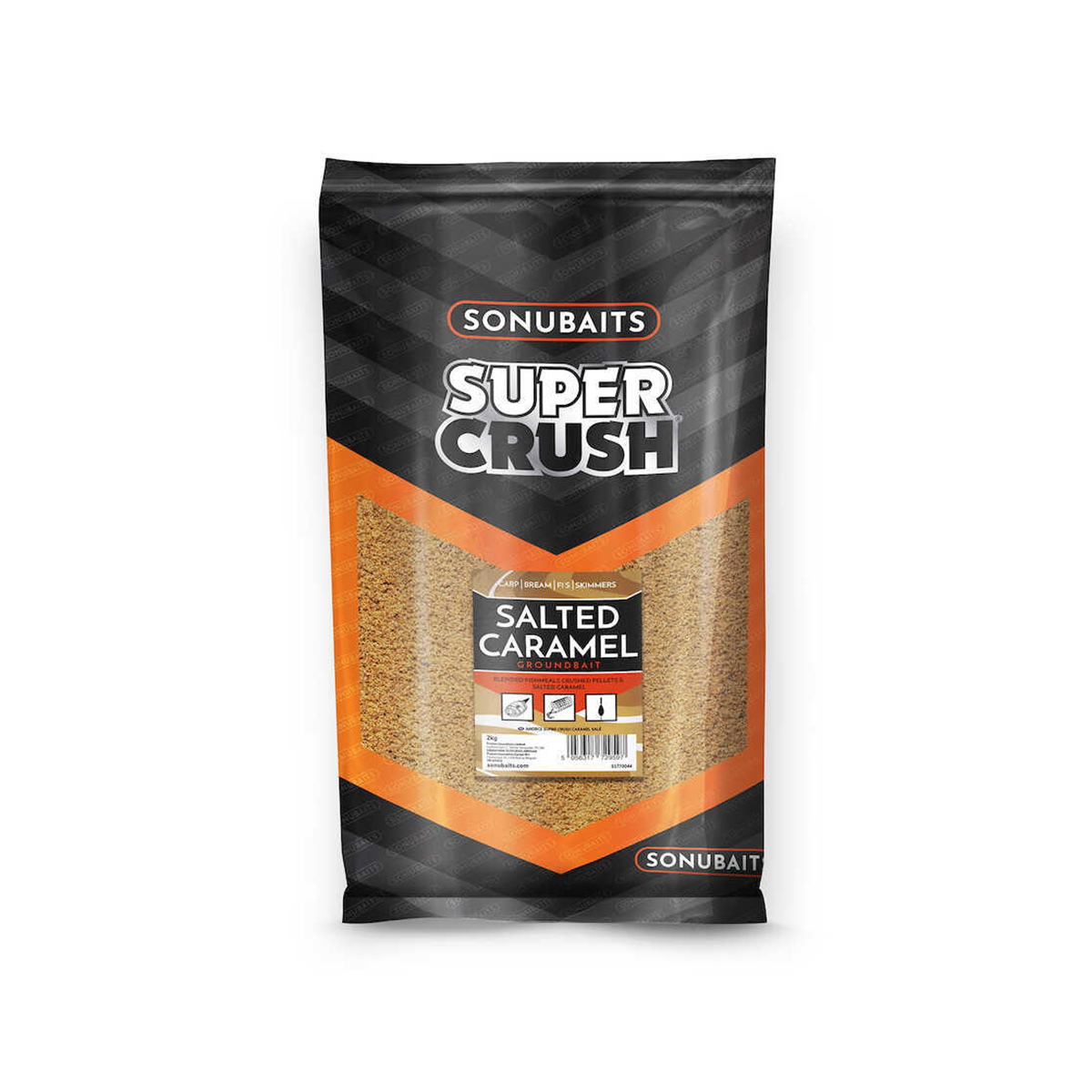 SONUBAITS SUPER CRUSH SALTED CARAMEL GROUNDBAIT SONUBAITS SUPER CRUSH SALTED CARAMEL GROUNDBAIT