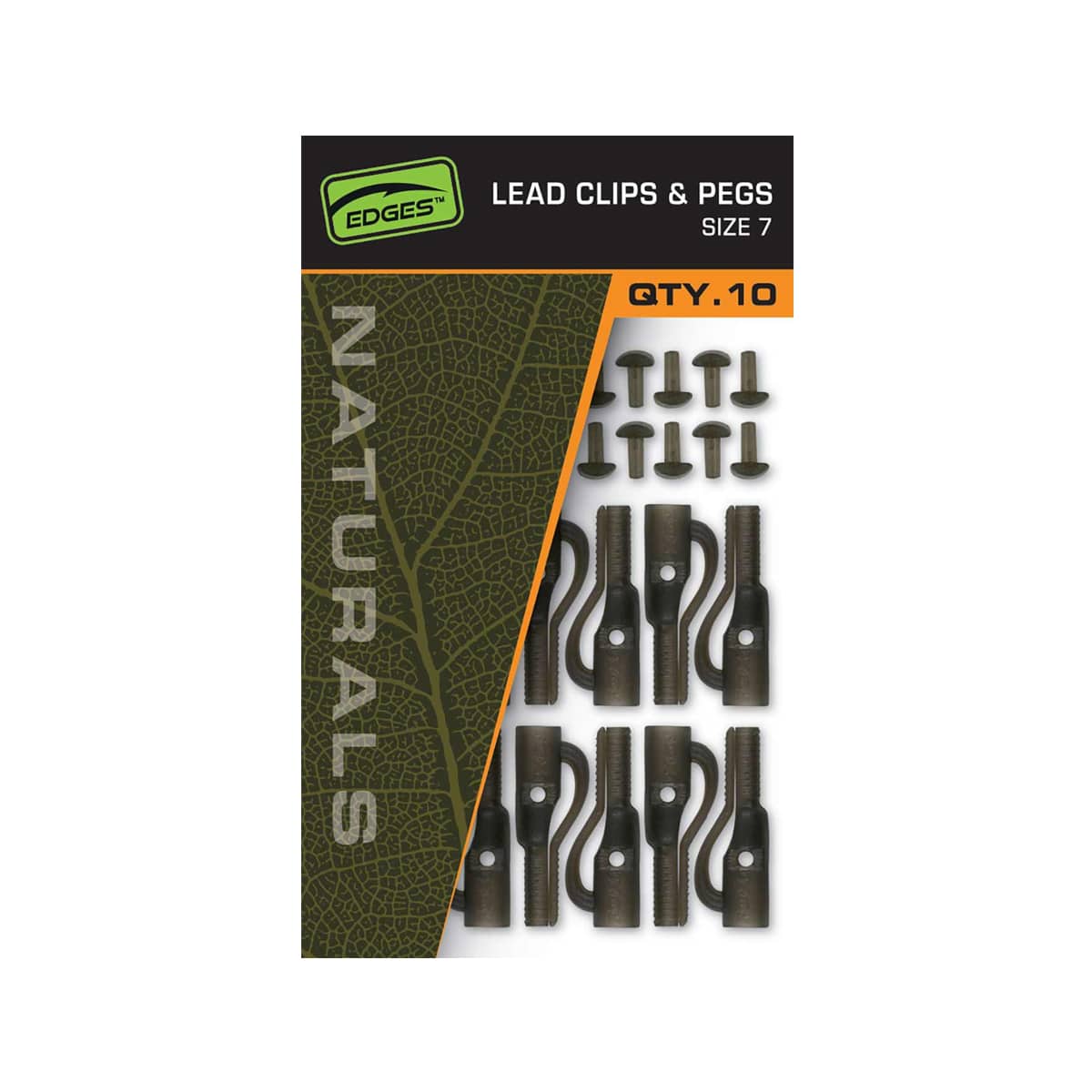 FOX EDGES NATURALS LEAD CLIPS & PEGS FOX EDGES NATURALS LEAD CLIPS & PEGS