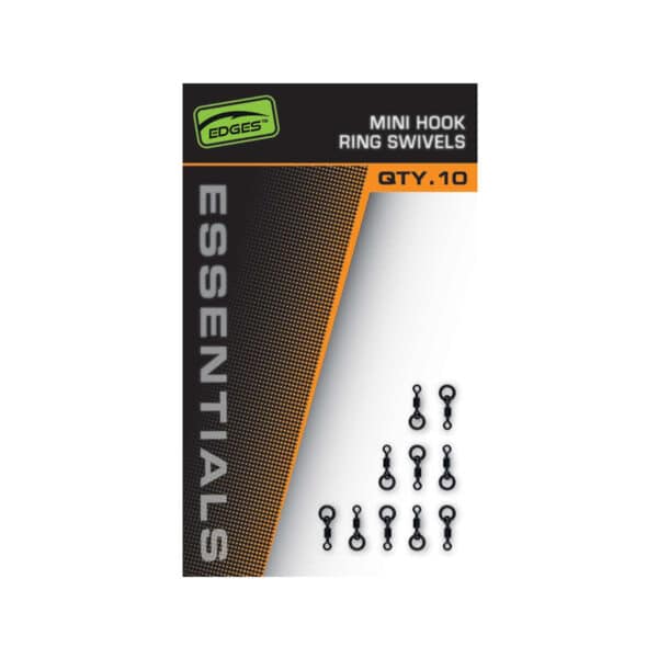 FOX EDGES ESSENTIALS MINI HOOK RING SWIVELS
