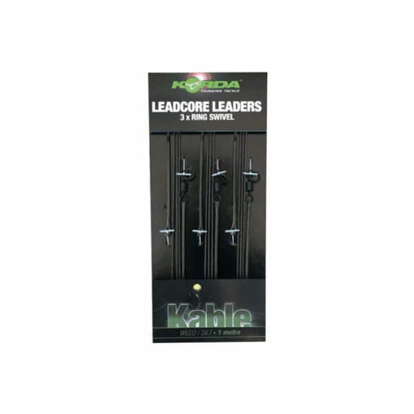 KORDA RING SWIVEL LEADCORE LEADERS